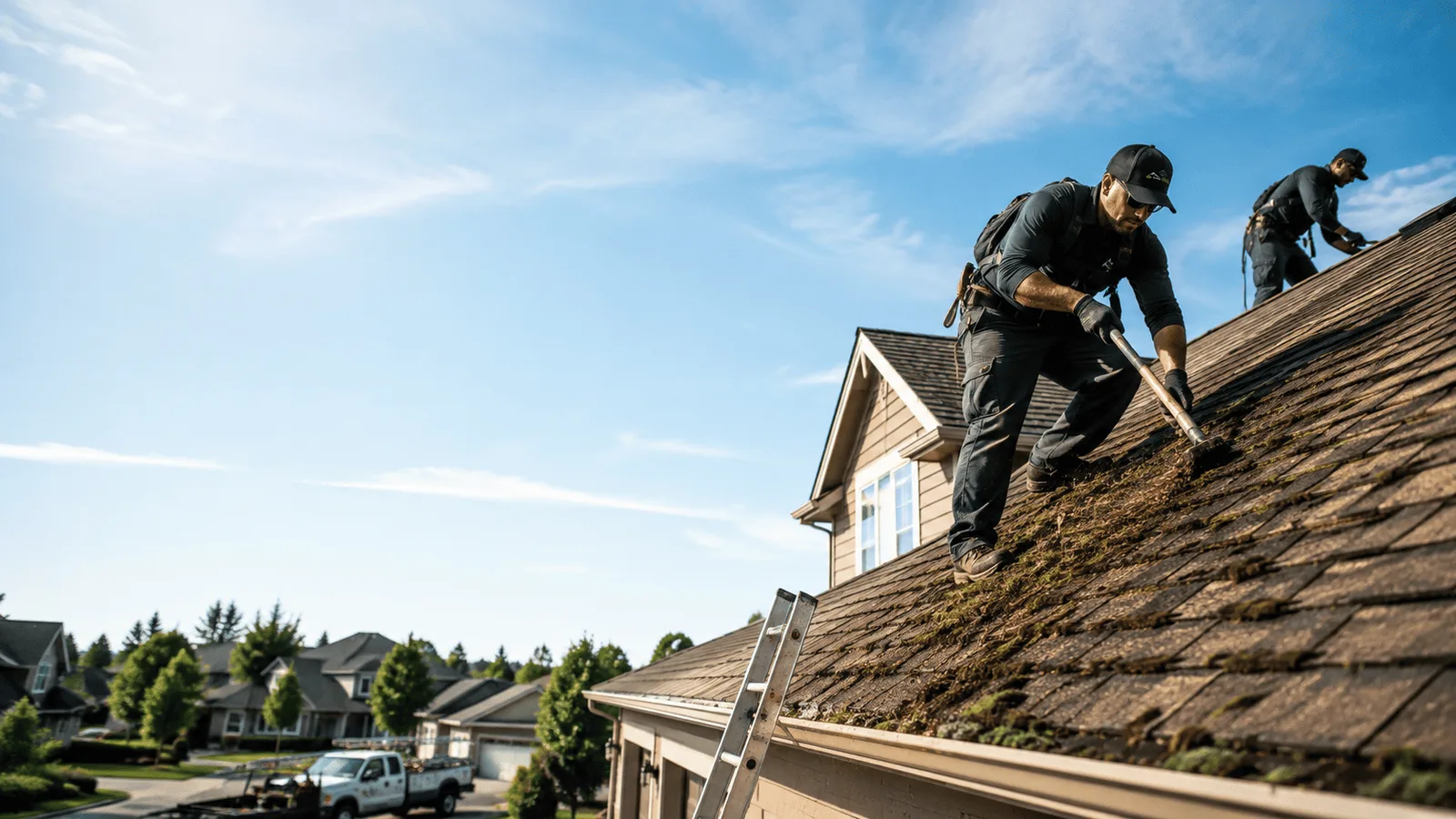 Roof Moss Removal in Bristol, WI near me